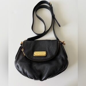 Marc Jacobs Black Leather Crossbody Bag